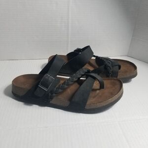 WHITE MOUNTAIN WOMEN'S FOOTBED SANDALS SIZE 10